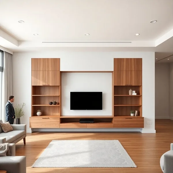 Wall Mounted Media Consoles