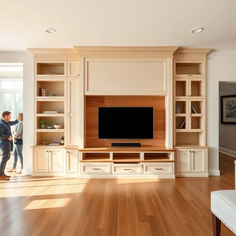 Built-In TV Cabinets That Fit Perfectly - Licensed